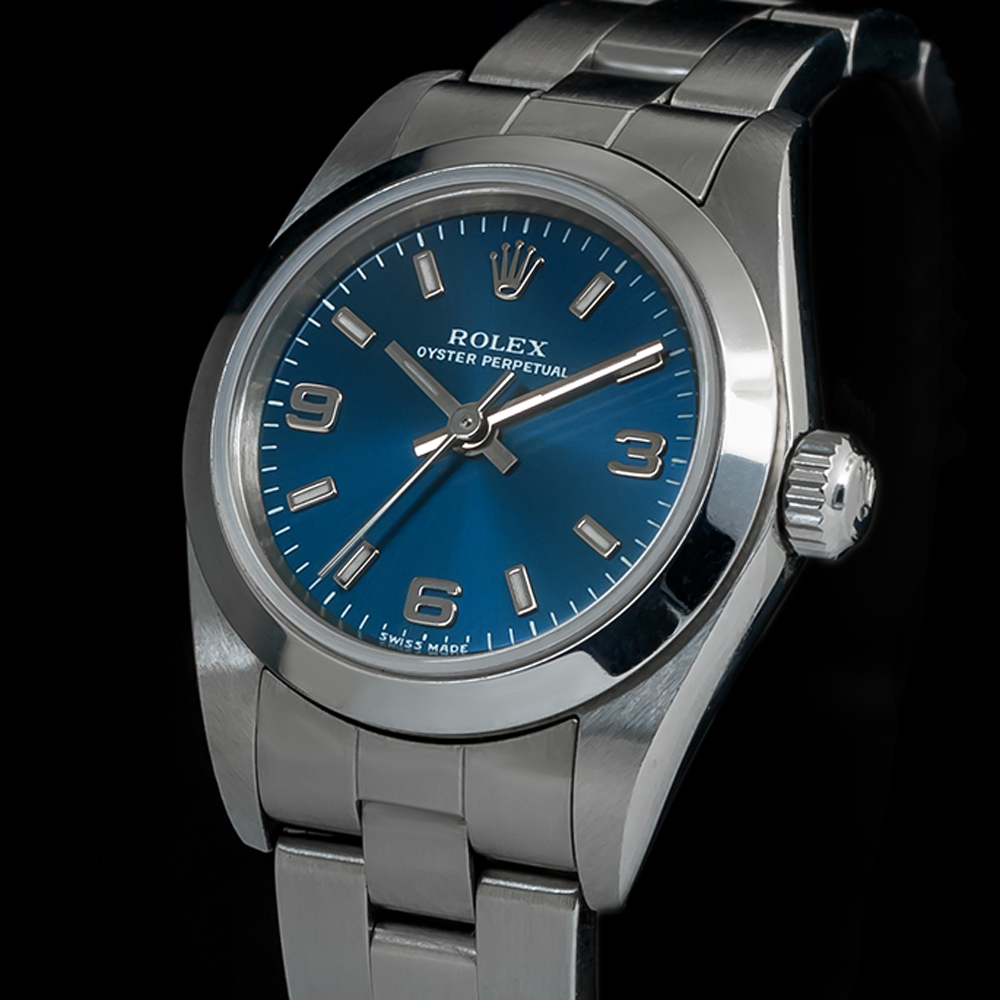 Rolex Lady Il colore blu nel design 